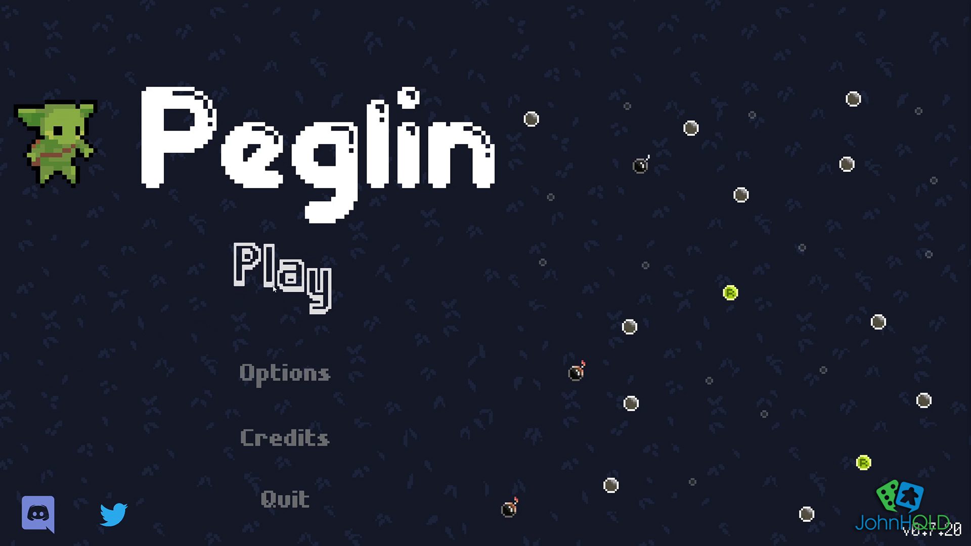 20220530 - Peglin - Title Screen