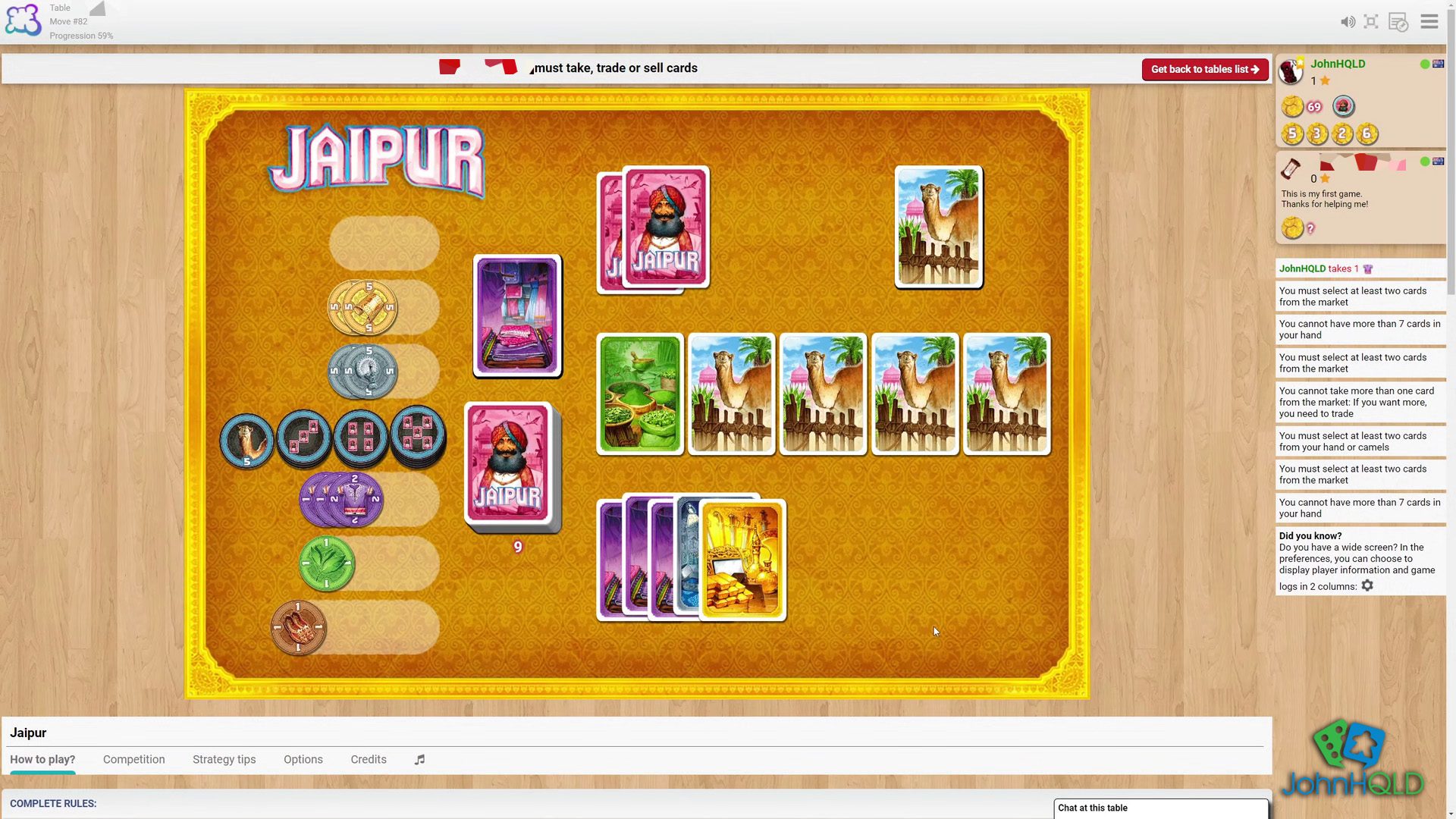 20220613 - Jaipur - If someone takes the camels it opens a lot of choices for the other player