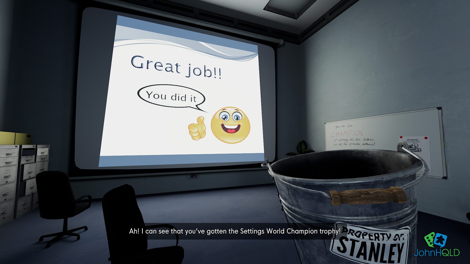 20220620 - Stanley Parable - Settings World Champion