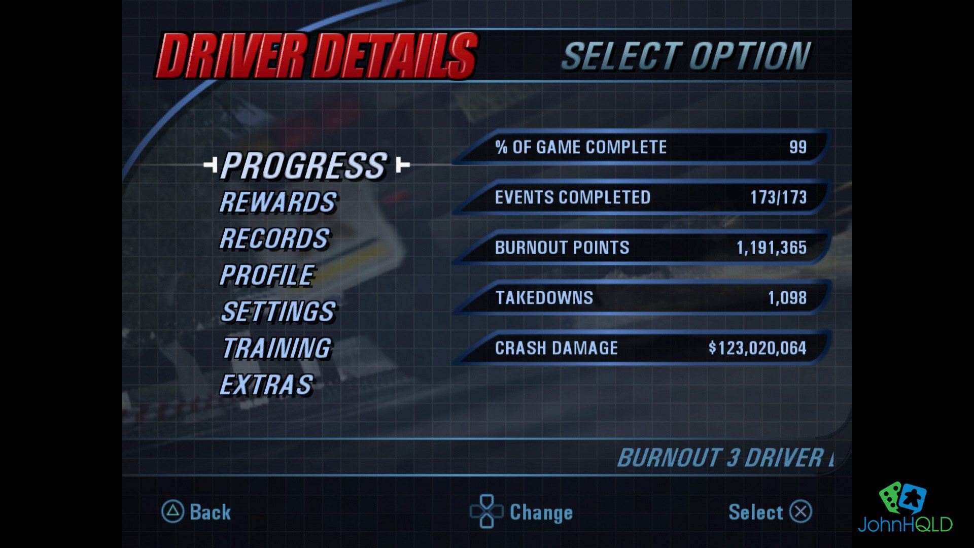 20221003 - Burnout 3 - Not much to fully Complete