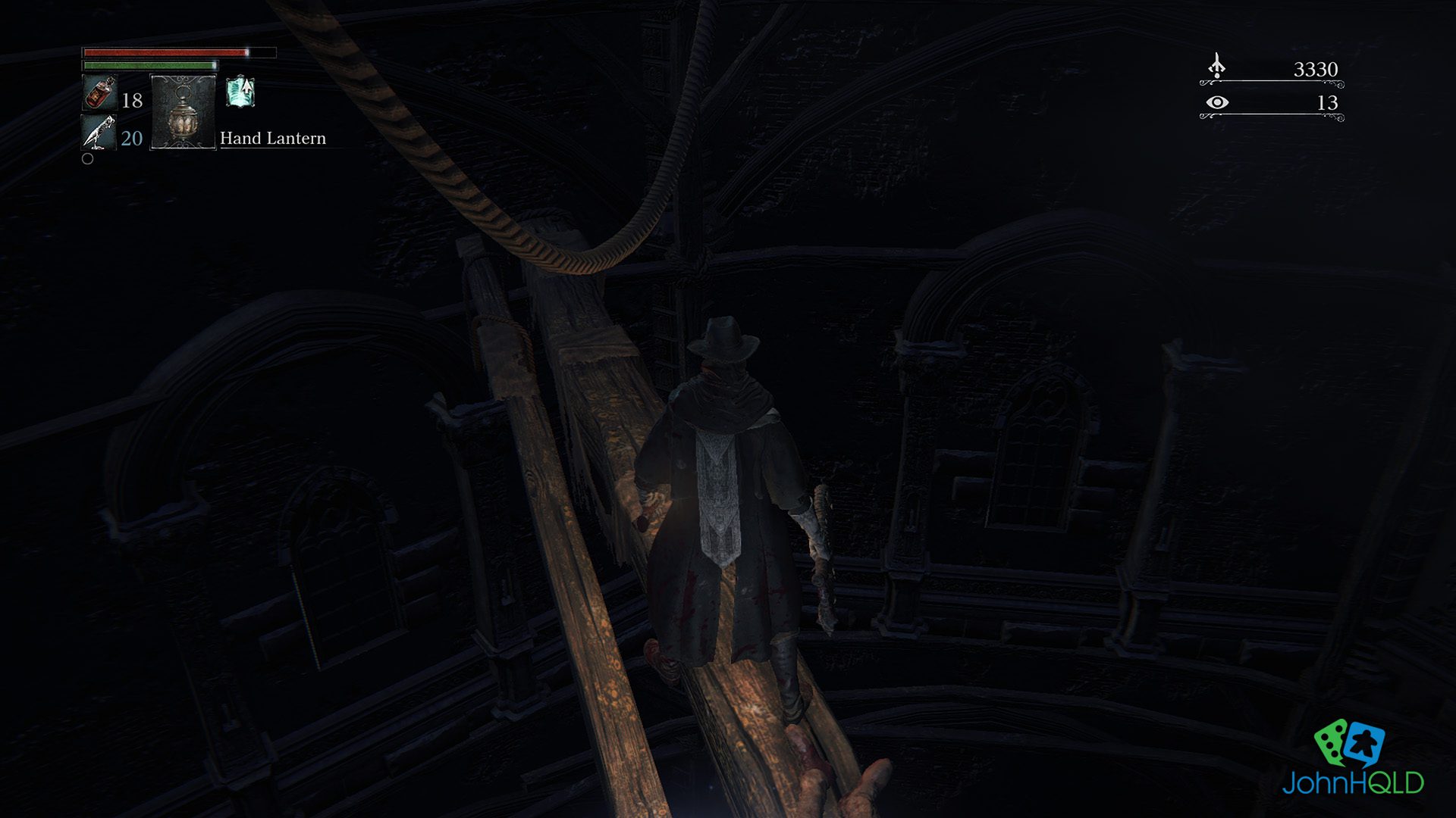 20221031 - Bloodborne - Gravity - the scariest boss in the game