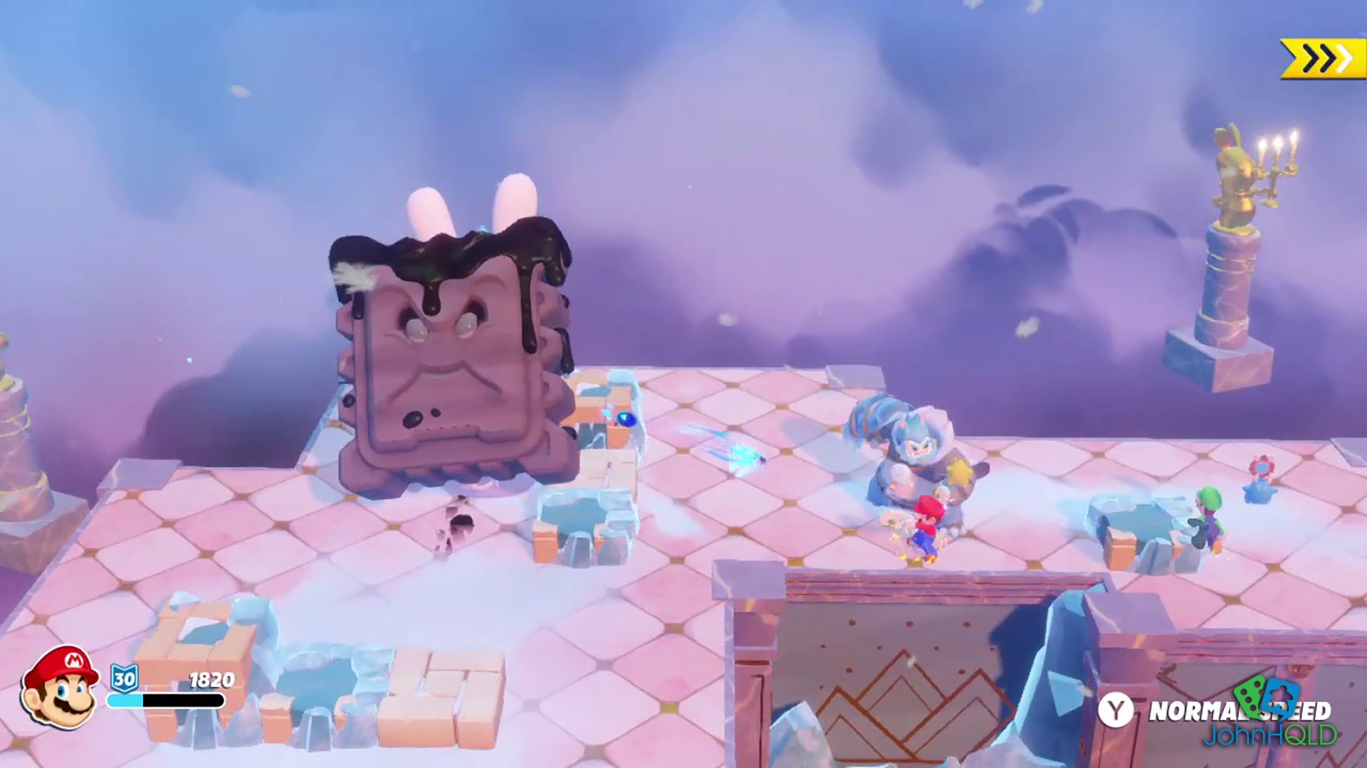 20221107 - Mario Rabbids Sparks of Hope - No grid based movement