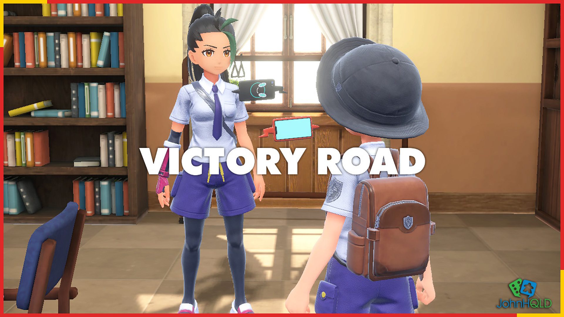 20221212 - Pokemon Violet - The classic Victory Road points are all spelt out once the game proper begins