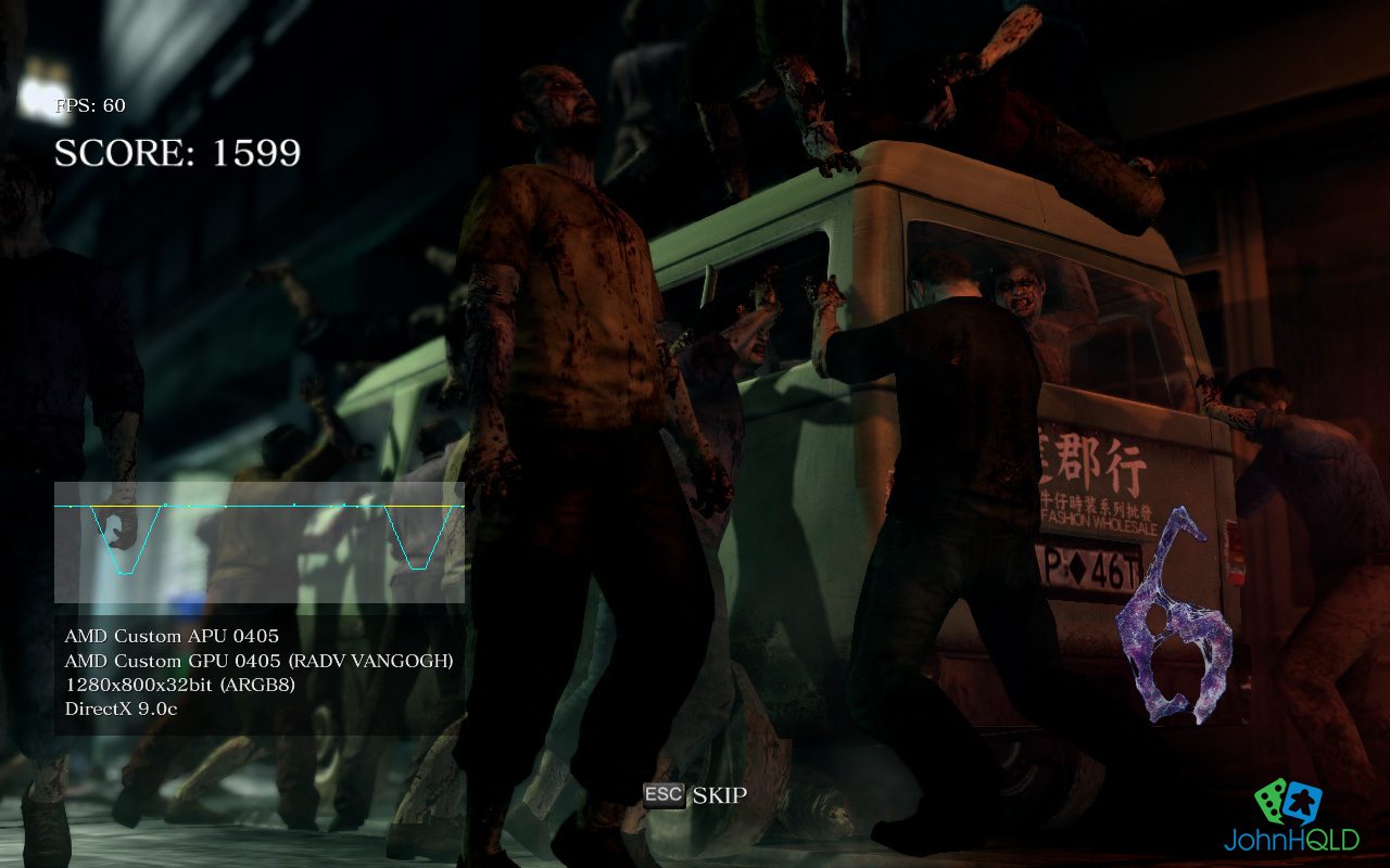 20230315 - March 15 2023 - Re6 Benchmark - Preloading shader cache stops dips in performance like this